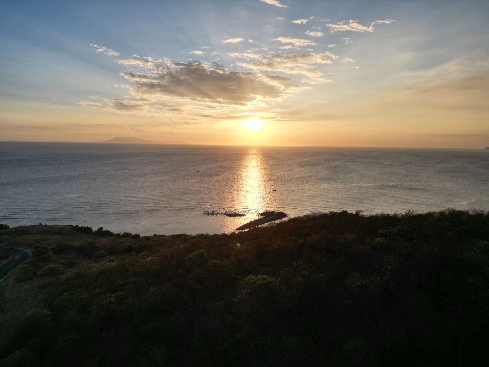 Sunset over the West Philippine Sea