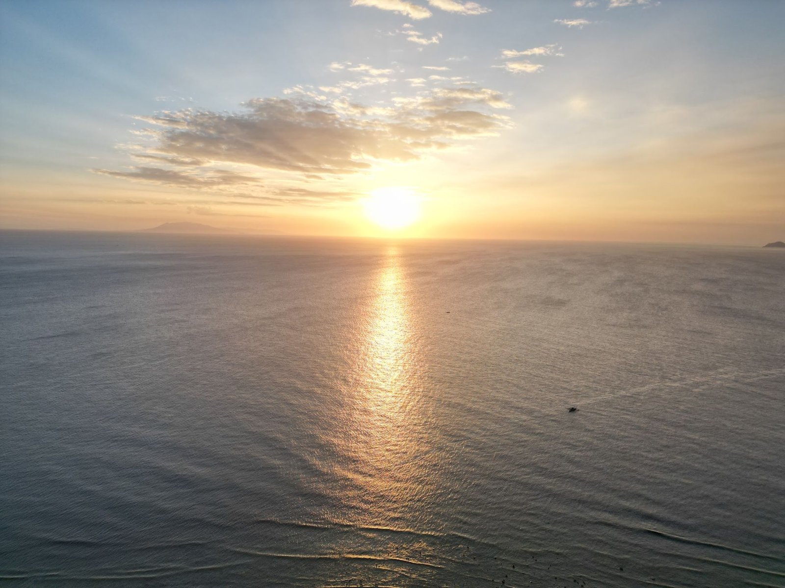 Sunset over the West Philippine Sea from Lialto