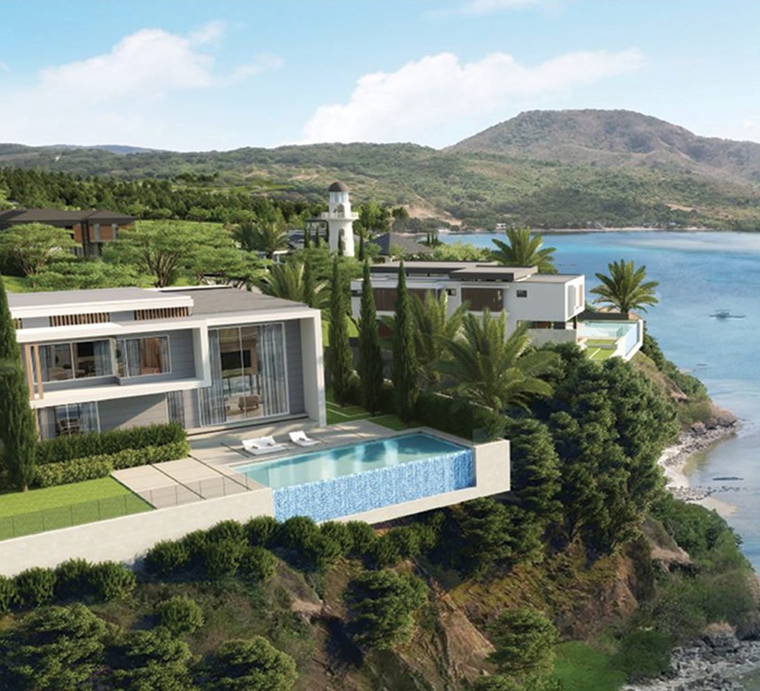 Render of a home on a Beach lot